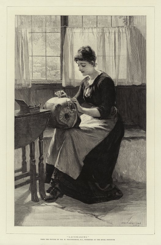 Koronkarstwo autorstwa William Harris Weatherhead