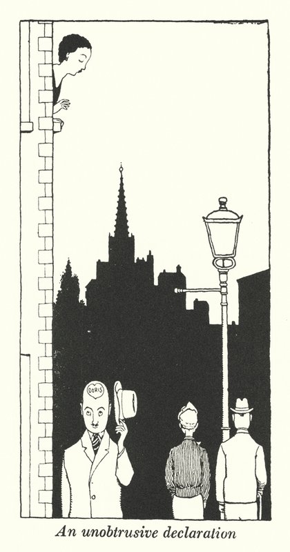 Nienachalna deklaracja (lito) autorstwa William Heath Robinson
