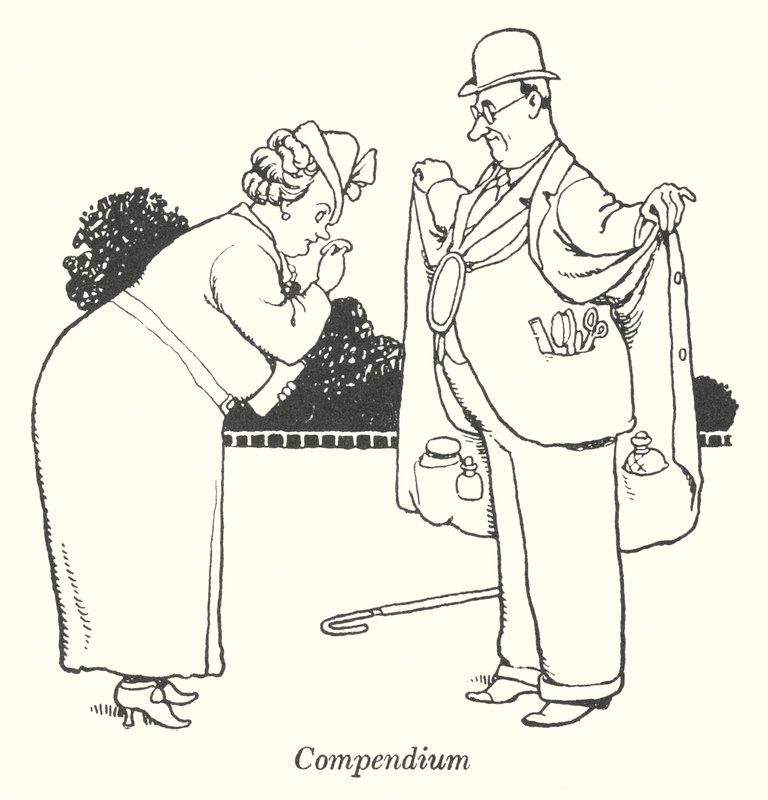 Kompendium (lito) autorstwa William Heath Robinson