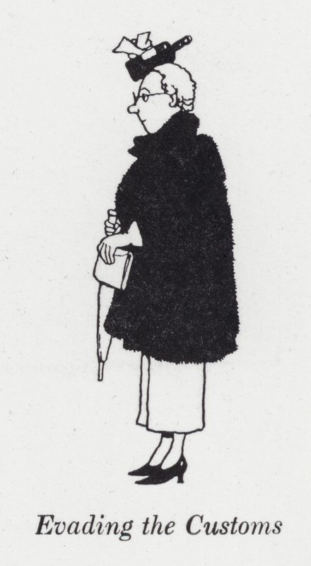 Omijanie odprawy celnej (lito) autorstwa William Heath Robinson