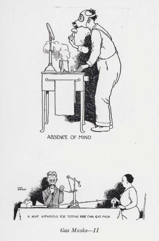 Maski przeciwgazowe - II (zdjęcia) autorstwa William Heath Robinson