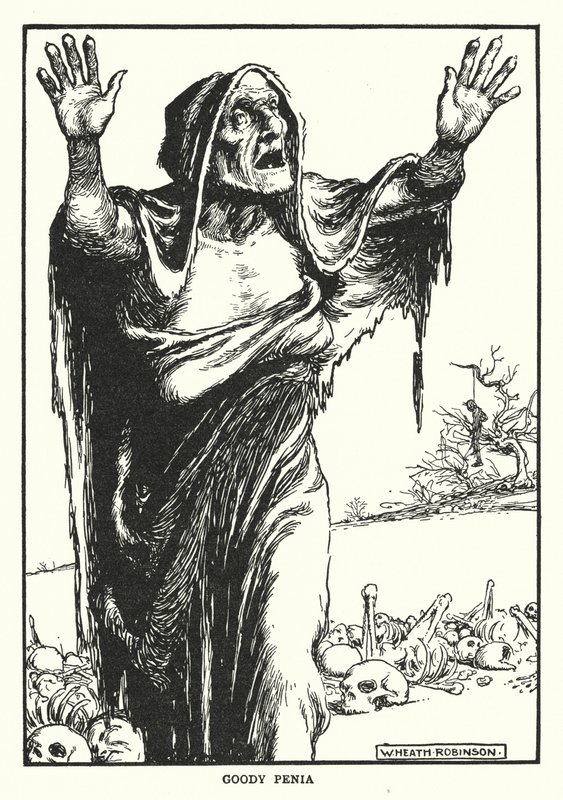 Goody Penia (lito) autorstwa William Heath Robinson