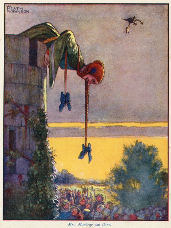 Pani Mowbray tam była autorstwa William Heath Robinson