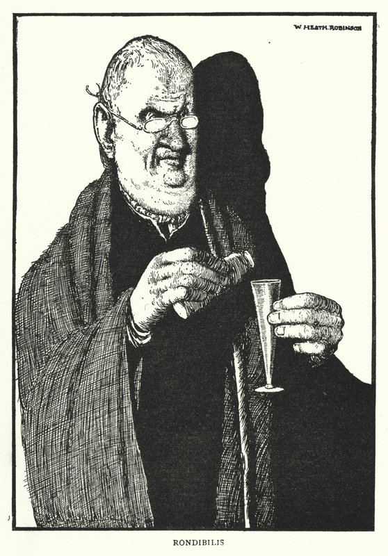 Rondibilis (lito) autorstwa William Heath Robinson