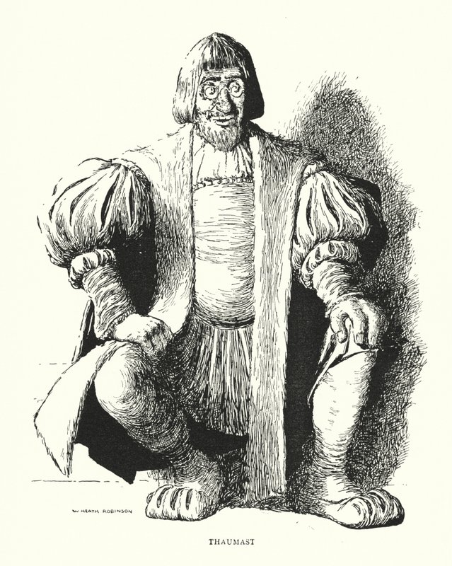 Taumast (członkowie) autorstwa William Heath Robinson