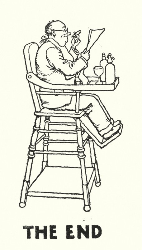 Koniec (lito) autorstwa William Heath Robinson