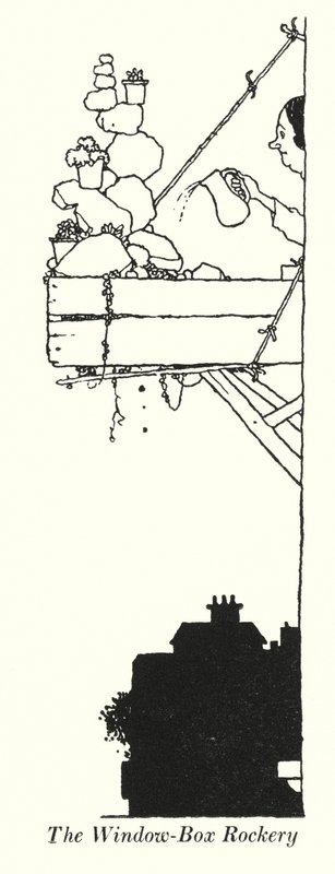 Rockery Window-Box (lito) autorstwa William Heath Robinson