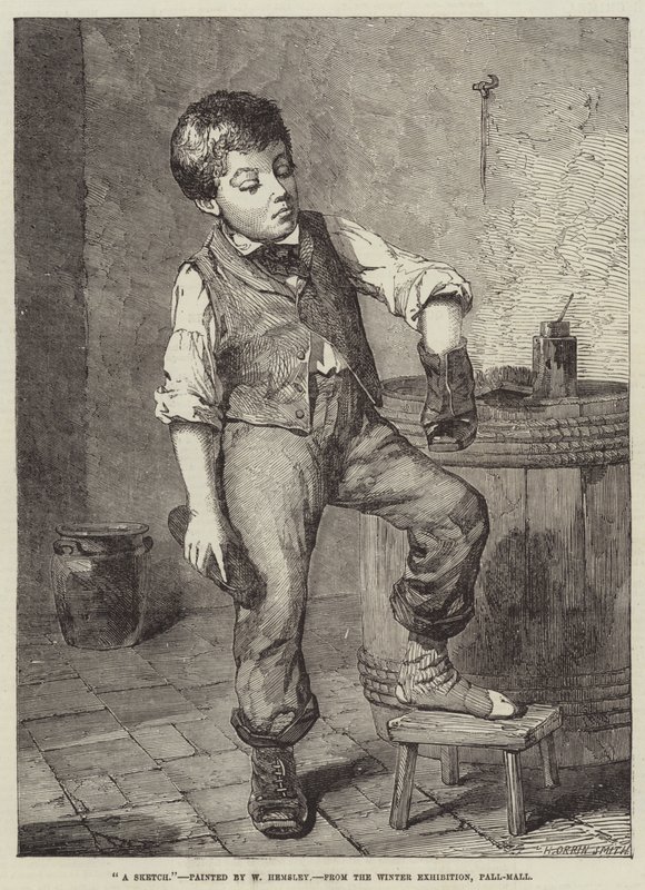 Szkic autorstwa William Hemsley
