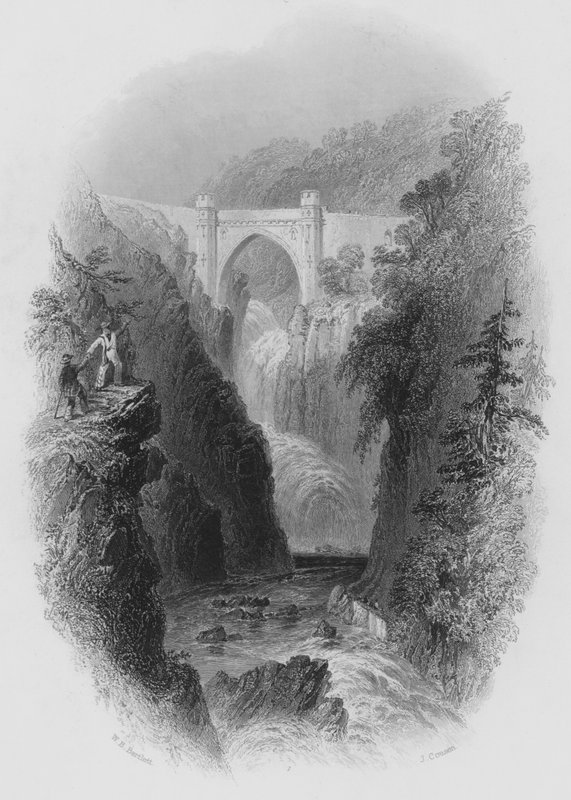 Phoul a Phuca (grawerowanie) autorstwa William Henry (after) Bartlett