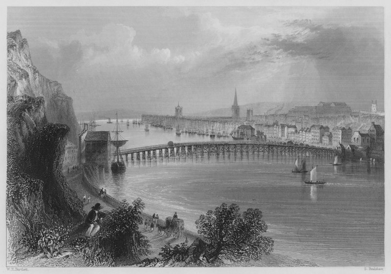 Waterford (grawerowanie) autorstwa William Henry (after) Bartlett