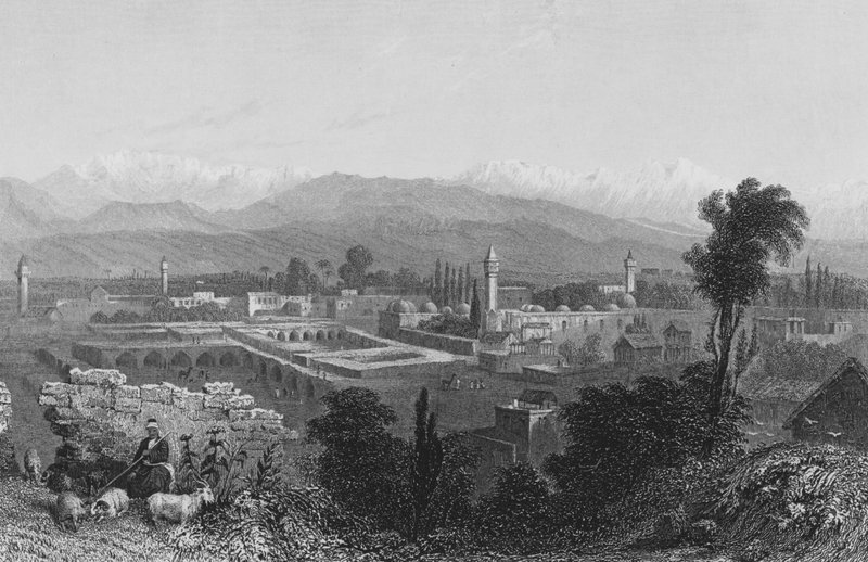 Tarsus, miasto w Cylicji autorstwa William Henry Bartlett