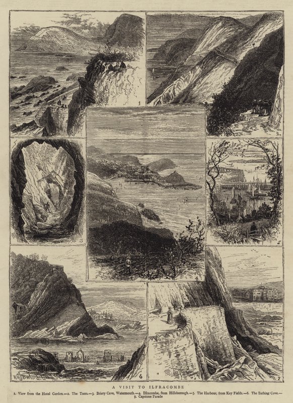 Wizyta w Ilfracombe autorstwa William Henry James Boot