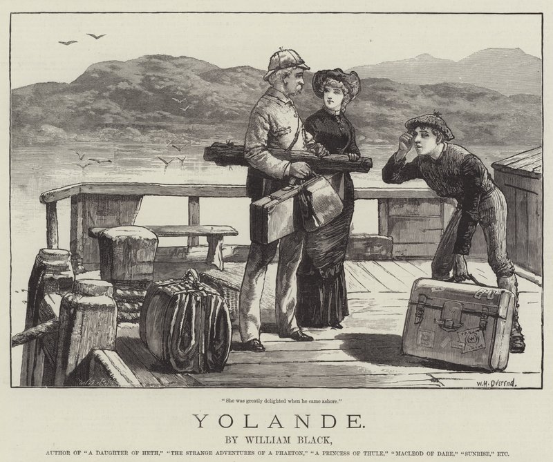 Yolande — William Black autorstwa William Heysham Overend
