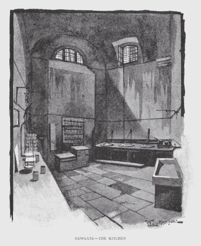 Newgate, Kuchnia (lito) autorstwa William Luker
