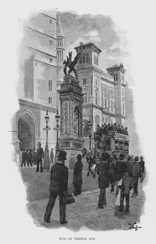 Miejsce Temple Bar (lito) autorstwa William Luker