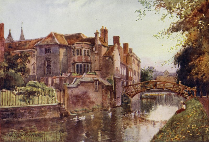 Queens College z River Front autorstwa William Matthison