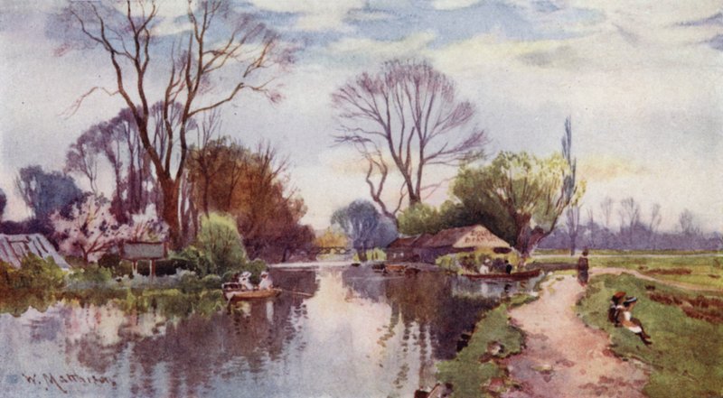 Przystań na wyspie Robinson Crusoes autorstwa William Matthison