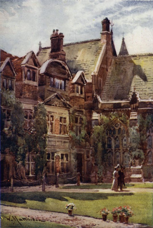 Stary Dwór, Pembroke College autorstwa William Matthison