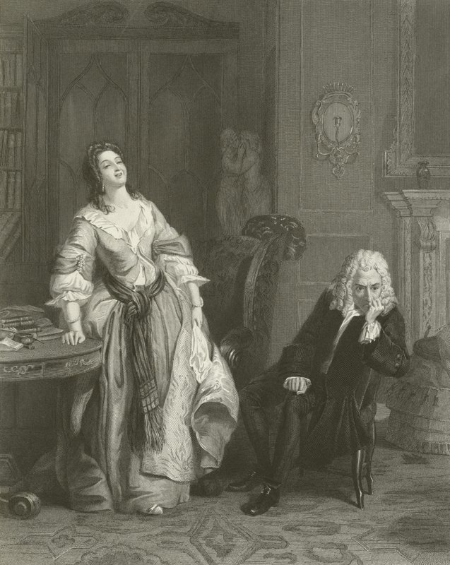 Odrzucony poeta autorstwa William Powell Frith