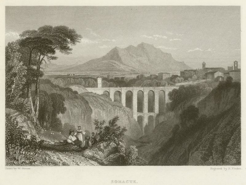 Soracte autorstwa William Purser
