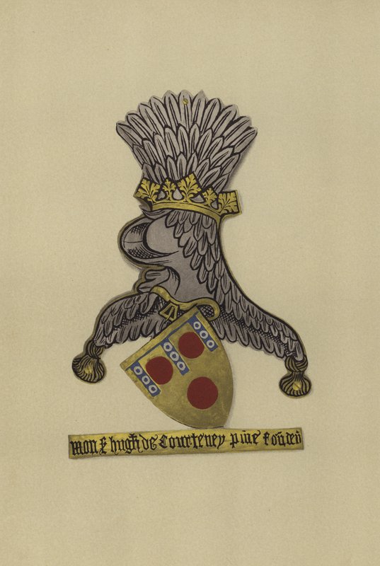 Sir Hugh Courtenay, 1348-1349 (chromolitho) autorstwa William St John Hope