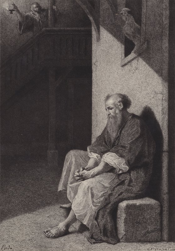 Pokuta Piotra autorstwa after Albert Robida