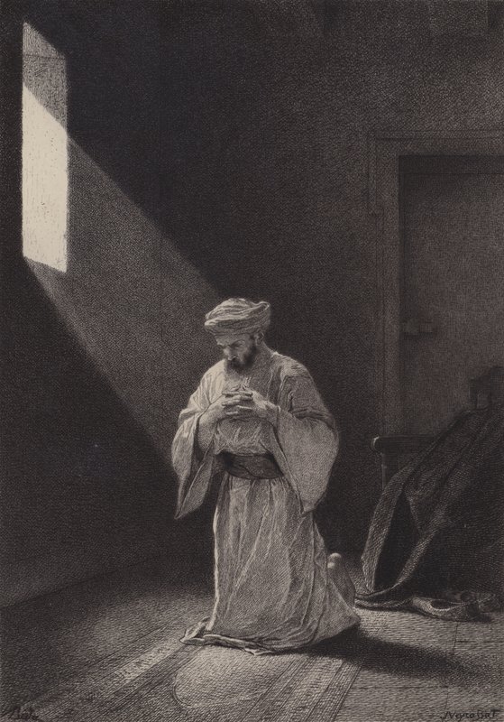 Modlitwa autorstwa after Albert Robida