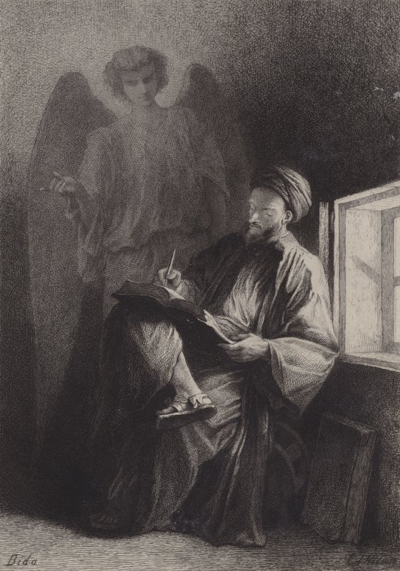 Św. Mateusz autorstwa after Albert Robida