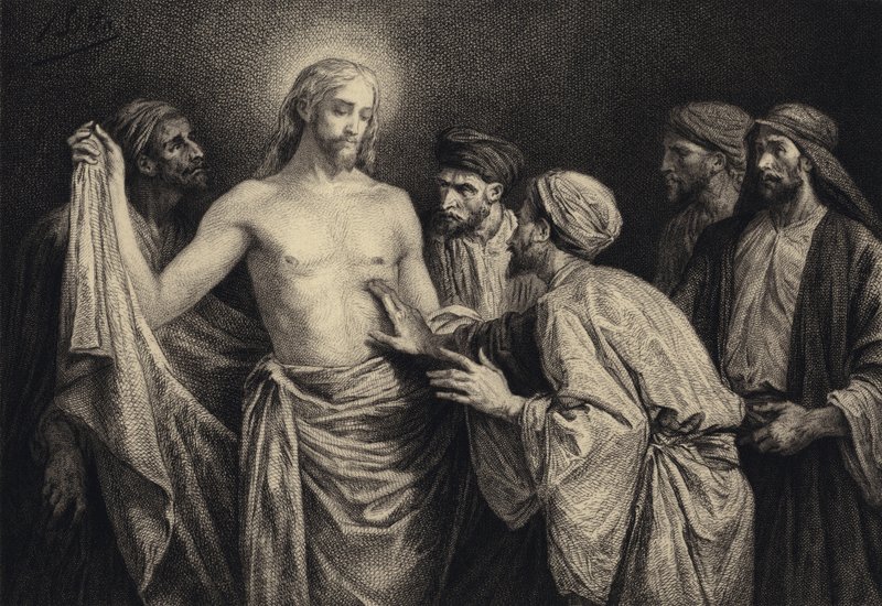 Święty Tomasz autorstwa after Albert Robida