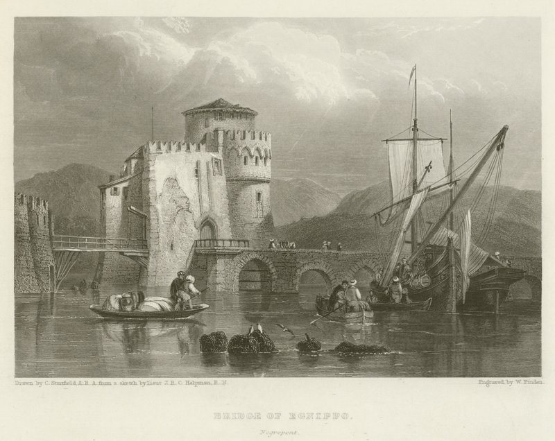Most Egnippo, Negropont autorstwa after C. Stanfield