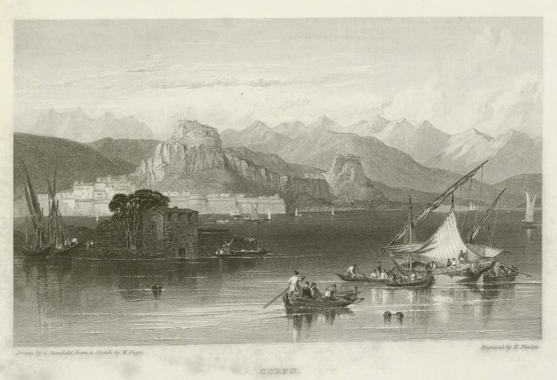 Korfu autorstwa after C. Stanfield