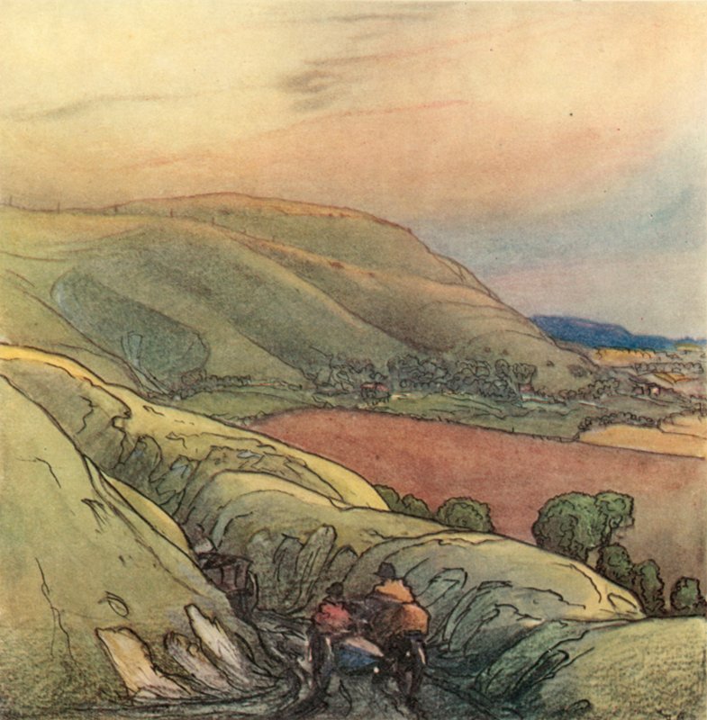 Bieg upadków autorstwa after Donald Maxwell