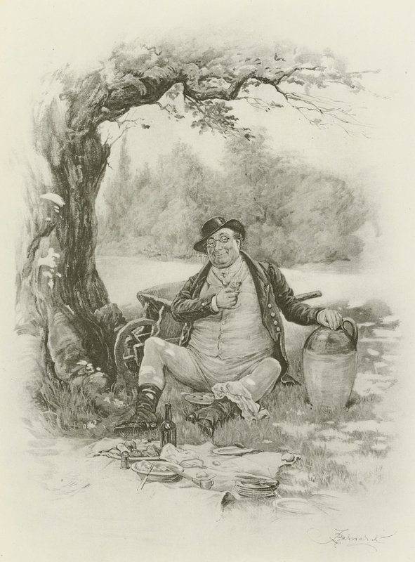 Pan Pickwick autorstwa after Frederick Barnard