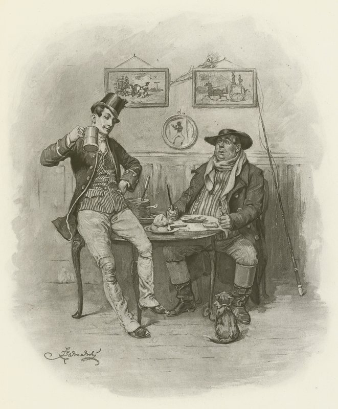 Dwóch Wellerów autorstwa after Frederick Barnard