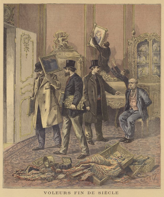 Zuchwały napad autorstwa after Henri Meyer