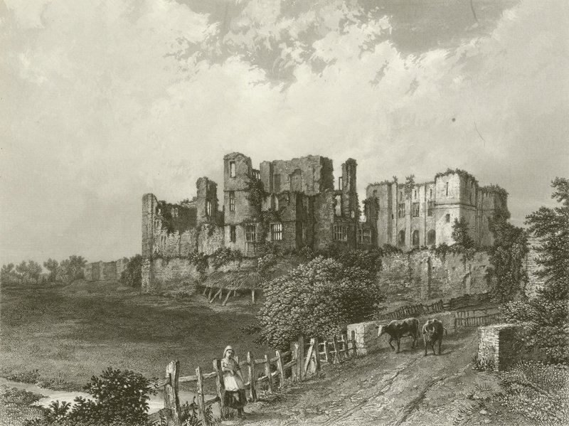 Zamek Kenilworth autorstwa Henry after Warren