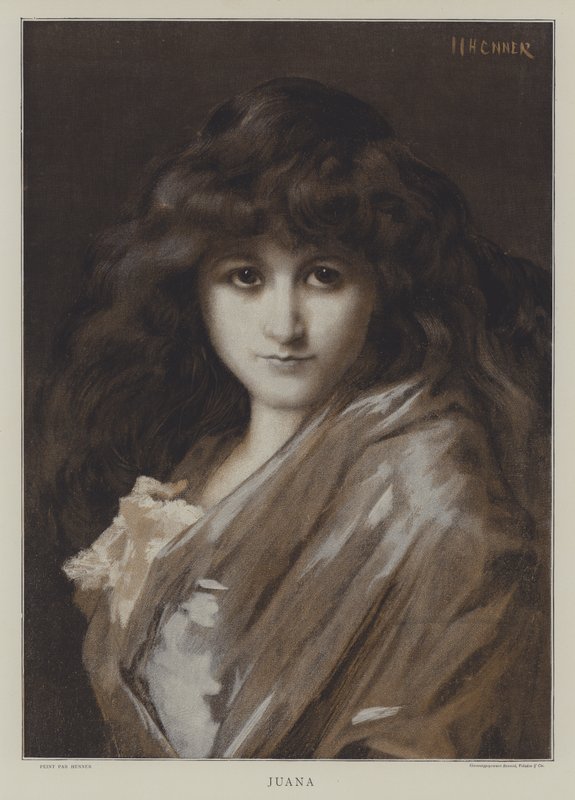 Juana autorstwa after Jean Jacques Henner