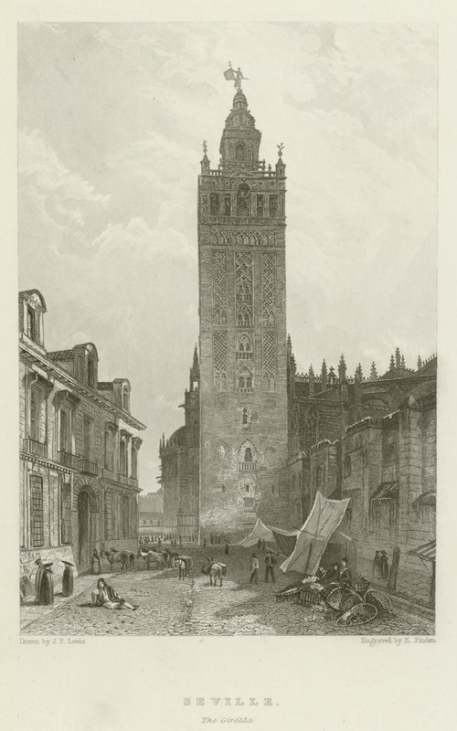 Sewilla, Giralda autorstwa after John Frederick Lewis