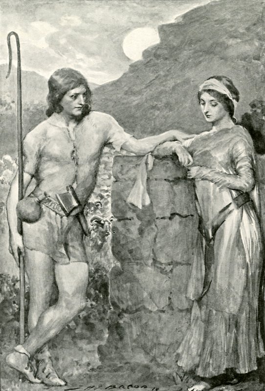 Olaf i Sigrid autorstwa after John Henry Frederick Bacon