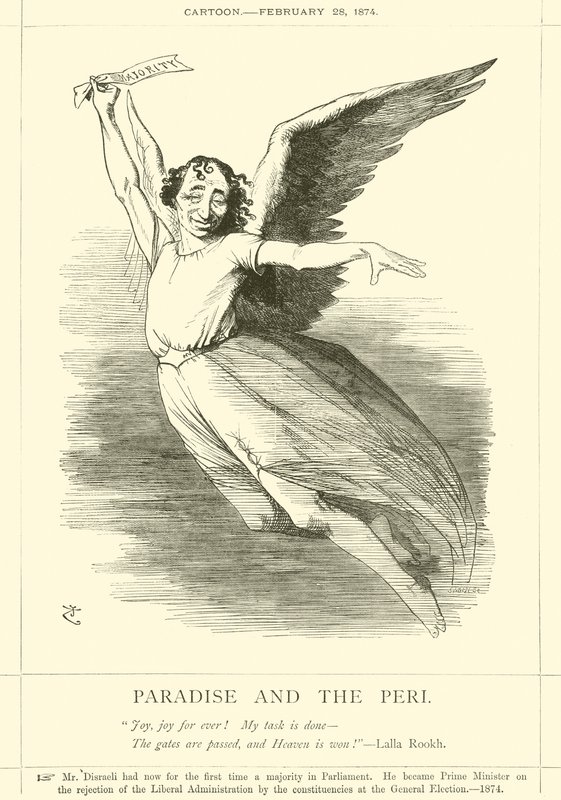 Raj i Peri autorstwa after John Tenniel