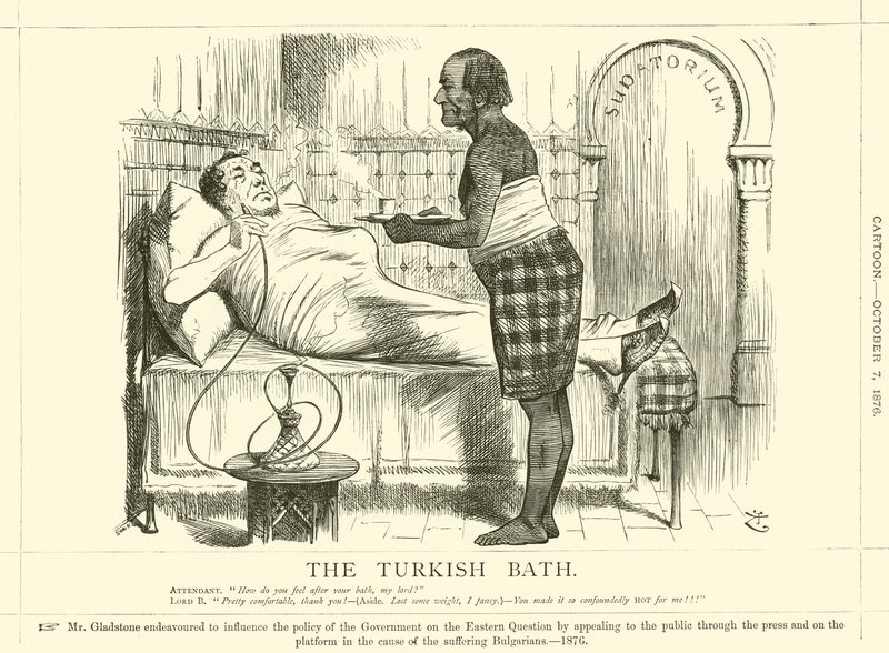 Łaźnia turecka autorstwa after John Tenniel