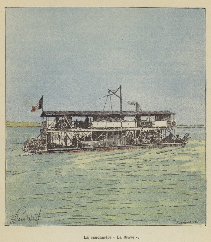 Kanonier La Brave autorstwa after Louis Charles Bombled