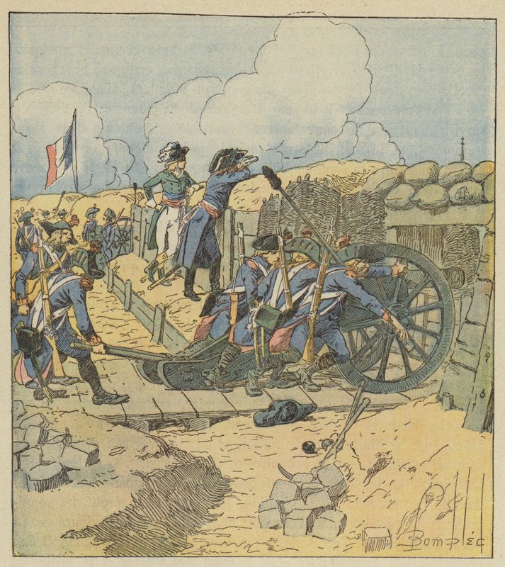 Dowódca artylerii był wszędzie autorstwa after Louis Charles Bombled