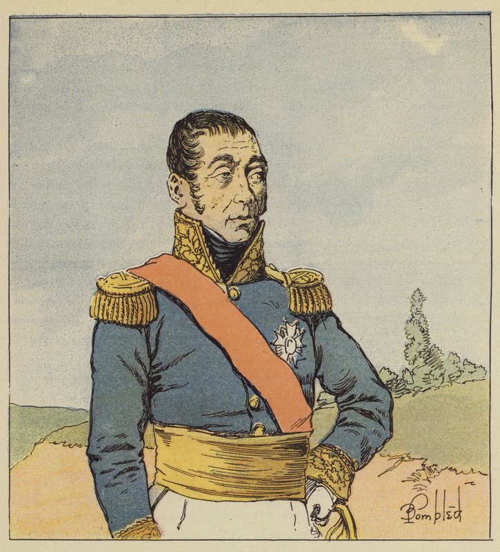 Marszałek Grouchy autorstwa after Louis Charles Bombled