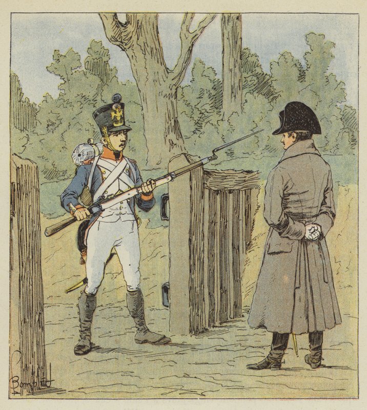 Nie przechodzimy!!! autorstwa after Louis Charles Bombled