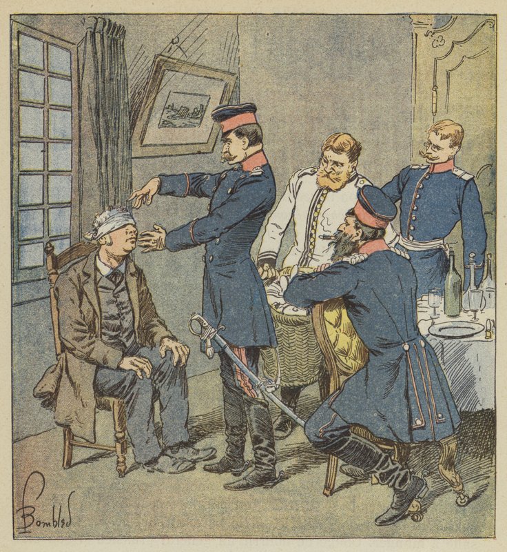 Scena lunatyku autorstwa after Louis Charles Bombled
