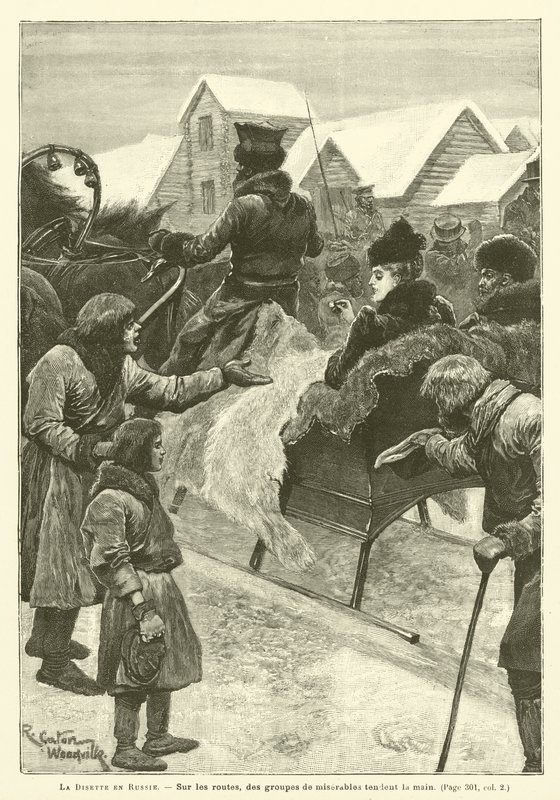 Głód w Rosji autorstwa after Richard Caton II Woodville